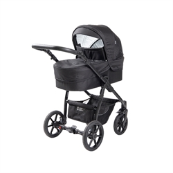 TRILLE Compact Kombivagn inkl. sittdel, Ebony/Black (Ebenholts/Svart)